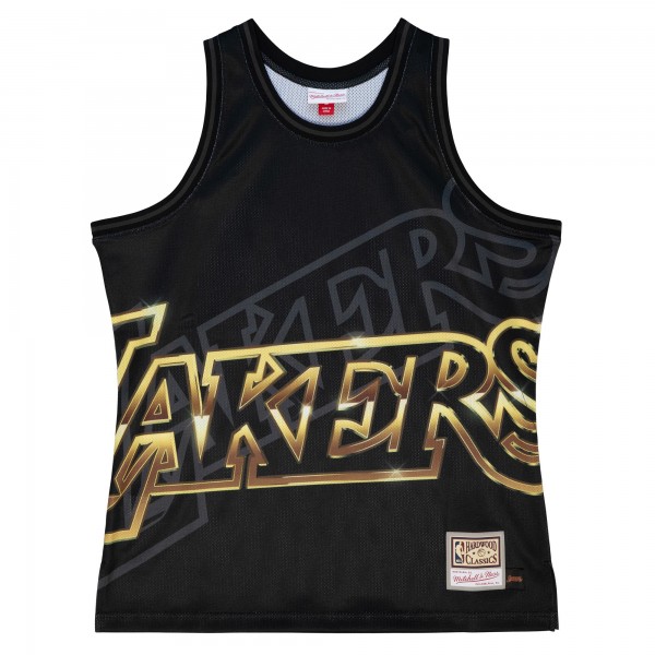 Майка Los Angeles Lakers Mitchell & Ness Big Face 4.0 Fashion - Black