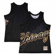 Майка Chicago Bulls Black Mitchell & Ness Big Face 4.0 Fashion