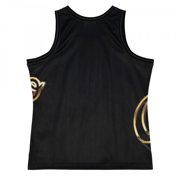 Майка Chicago Bulls Black Mitchell & Ness Big Face 4.0 Fashion