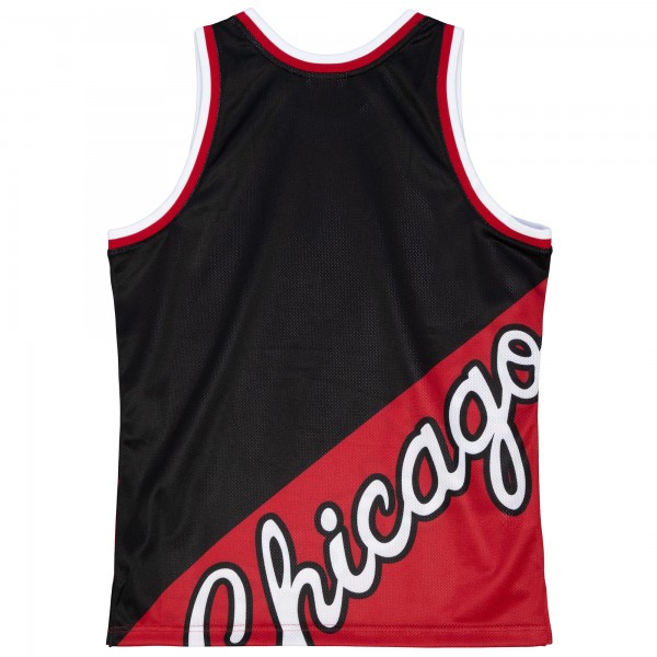 Майка Chicago Bulls Mitchell & Ness Big Face 5.0 Fashion - Black
