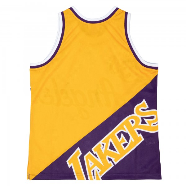 Майка Los Angeles Lakers Mitchell & Ness Big Face 5.0 Fashion - Gold