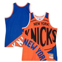 Майка New York Knicks Mitchell & Ness Big Face 5.0 Fashion - Blue