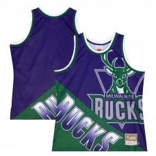Майка Milwaukee Bucks Mitchell & Ness Big Face 5.0 Fashion - Purple