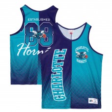 Майка Charlotte Hornets Mitchell & Ness Home & Away Mesh - Purple