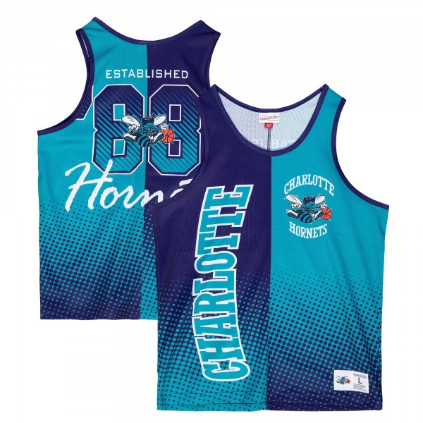 Майка Charlotte Hornets Mitchell & Ness Home & Away Mesh - Purple