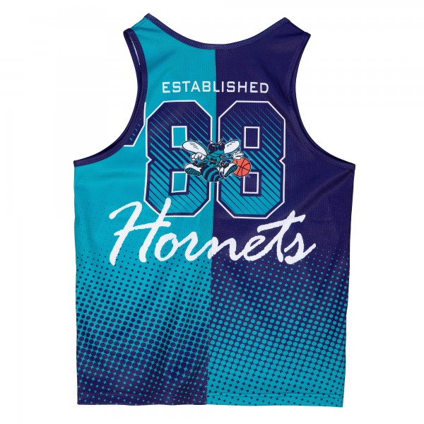 Майка Charlotte Hornets Mitchell & Ness Home & Away Mesh - Purple