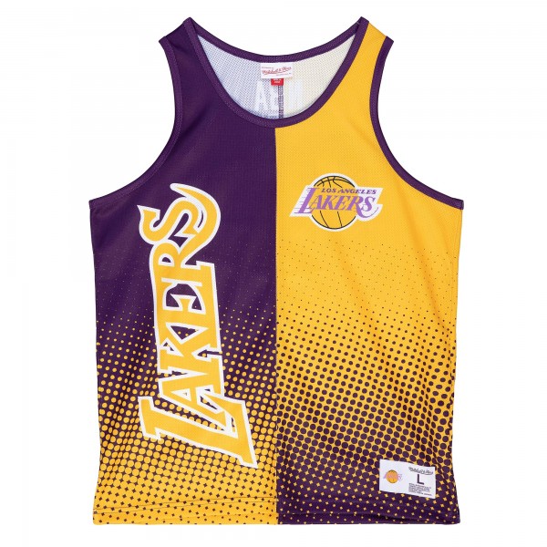 Майка Los Angeles Lakers Mitchell & Ness Home & Away Mesh - Purple