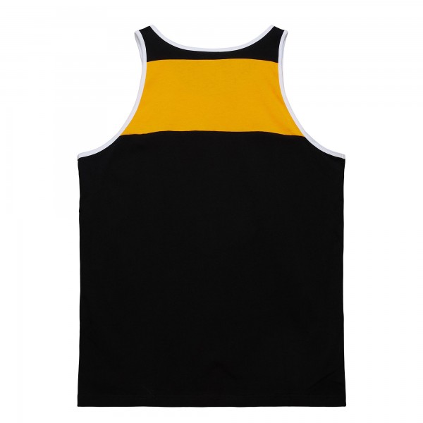 Майка Los Angeles Lakers Mitchell & Ness Hardwood Classics Heritage Color Block - Black