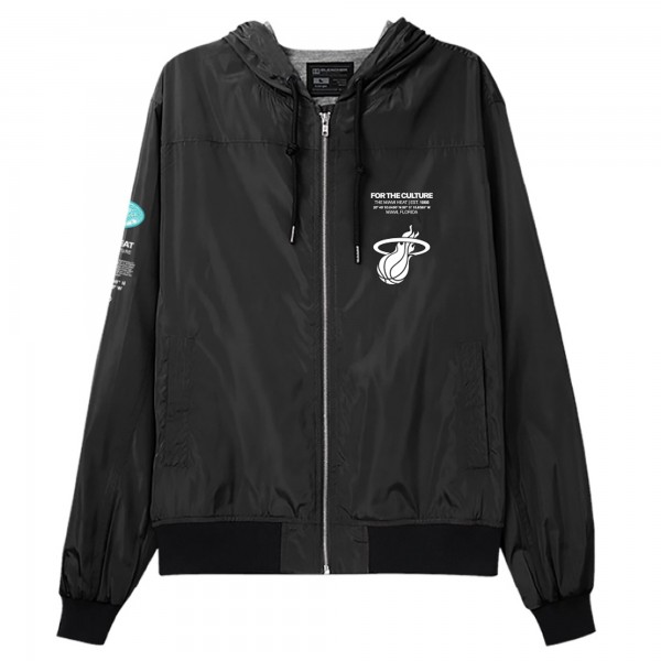 Куртка Miami Heat Mitchell & Ness Black Crew