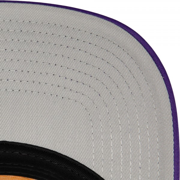 Бейсболка Phoenix Suns Mitchell & Ness White Hardwood Classics Blocker Foam Front Trucker