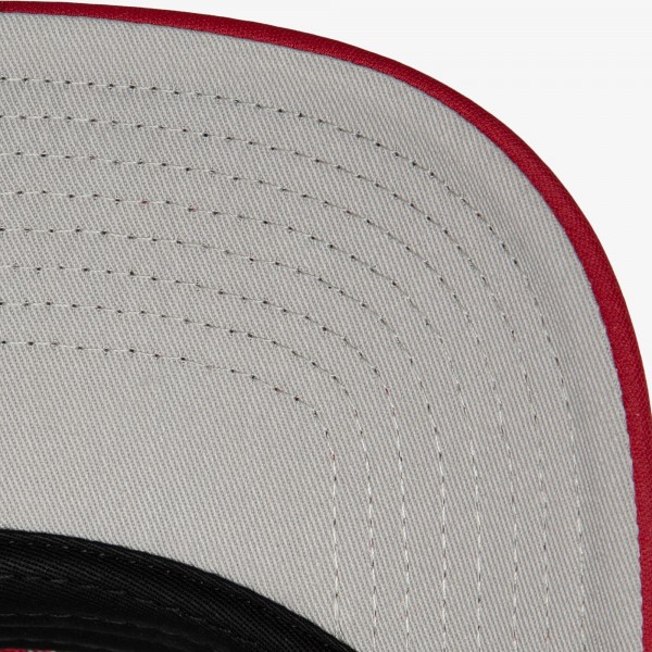 Бейсболка Miami Heat Mitchell & Ness White Hardwood Classics Blocker Foam Front