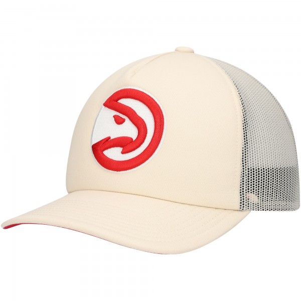 Бейсболка Atlanta Hawks Mitchell & Ness Trucker - Cream