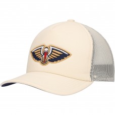 Бейсболка New Orleans Pelicans Mitchell & Ness Cream