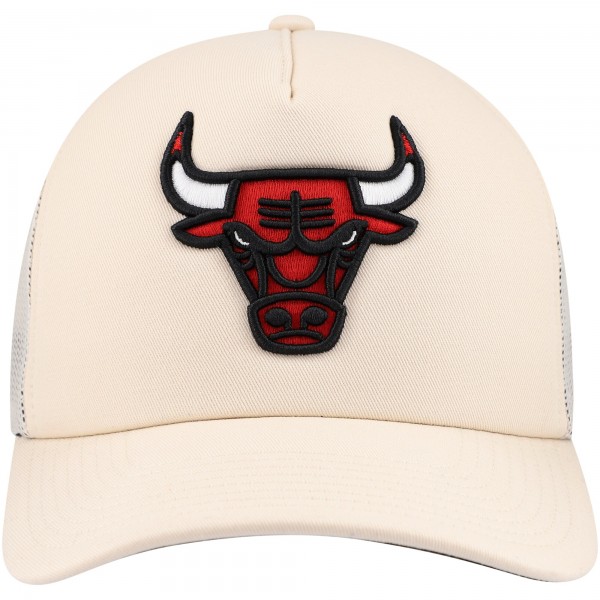 Бейсболка Chicago Bulls Mitchell & Ness Trucker - Cream