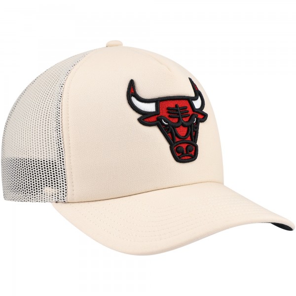 Бейсболка Chicago Bulls Mitchell & Ness Trucker - Cream