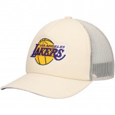 Бейсболка Los Angeles Lakers Mitchell & Ness Trucker - Cream