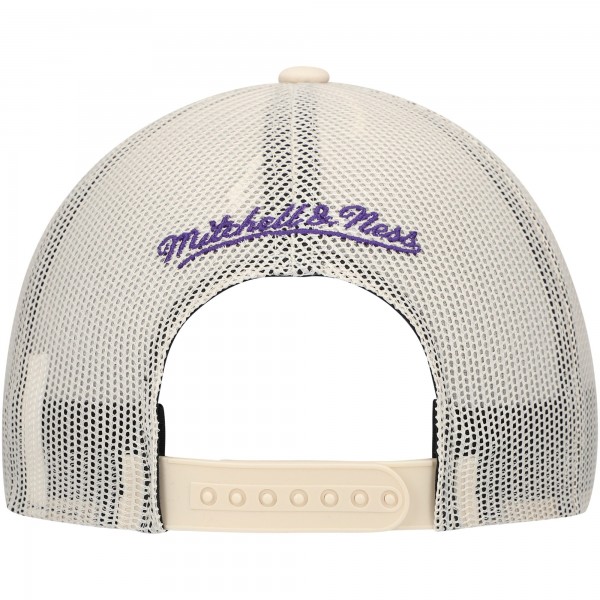 Бейсболка Los Angeles Lakers Mitchell & Ness Trucker - Cream