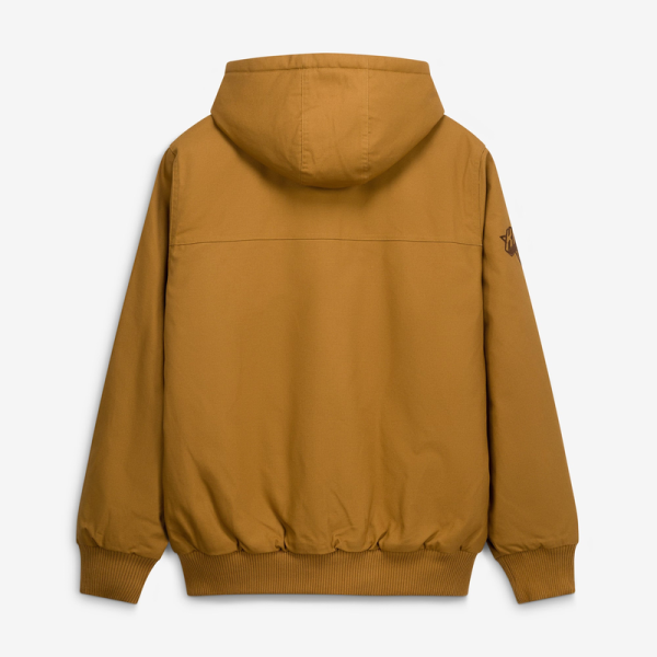 Толстовка New York Knicks G-III Sports by Carl Banks Tan Build Up Heavy Duck Canvas Full-Zip