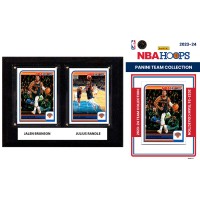 New York Knicks 6 x 8 Player Plaque & 2023-24 Team Trading Card Set