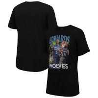 Футболка Anthony Edwards Minnesota Timberwolves Stadium Essentials Unisex Player Crossroads - Black