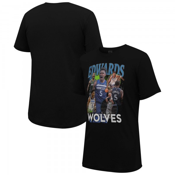 Футболка Anthony Edwards Minnesota Timberwolves Stadium Essentials Unisex Player Crossroads - Black