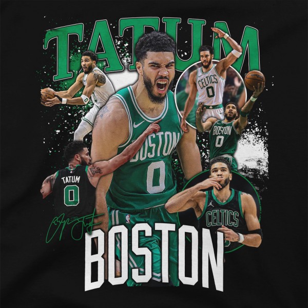 Футболка Jayson Tatum Boston Celtics Stadium Essentials Unisex Player Crossroads - Black