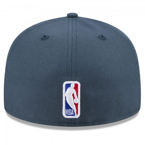 Бейсболка Washington Wizards New Era 2024/25 City Edition Alternate 59FIFTY - Navy