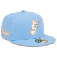 Бейсболка Memphis Grizzlies New Era 2024/25 City Edition Alternate 59FIFTY - Light Blue