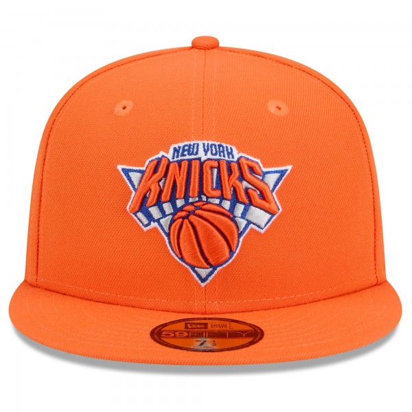 Бейсболка New York Knicks New Era 2024/25 City Edition Alternate 59FIFTY - Orange
