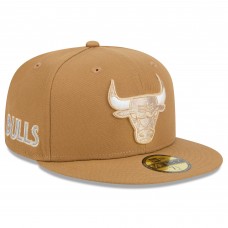 Бейсболка Chicago Bulls New Era 2024/25 City Edition Alternate 59FIFTY - Tan