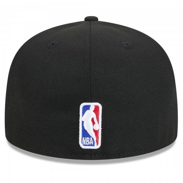 Бейсболка Detroit Pistons New Era 2024/25 City Edition Alternate 59FIFTY - Black