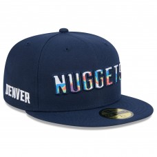 Бейсболка Denver Nuggets New Era 2024/25 City Edition Alternate 59FIFTY - Navy
