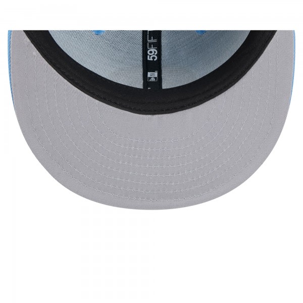 Бейсболка Atlanta Hawks New Era 2024/25 City Edition Alternate 59FIFTY - Light Blue
