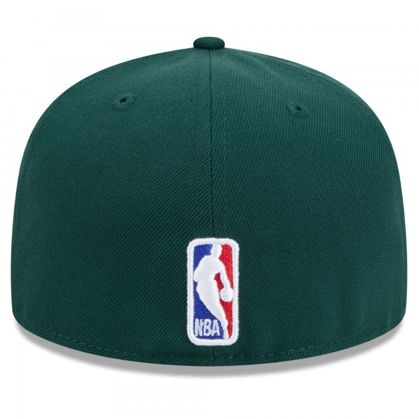 Бейсболка Boston Celtics New Era 2024/25 City Edition Alternate 59FIFTY - Green