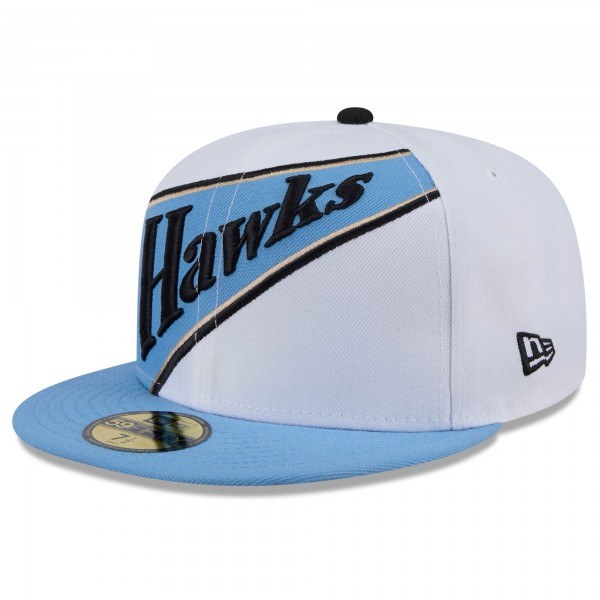 Бейсболка Atlanta Hawks New Era 2024/25 City Edition 59FIFTY - White