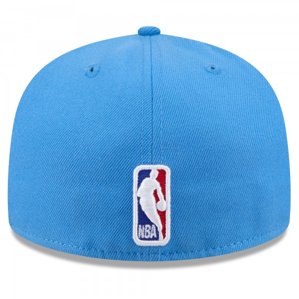 Бейсболка Milwaukee Bucks New Era 2024/25 City Edition 59FIFTY - Blue