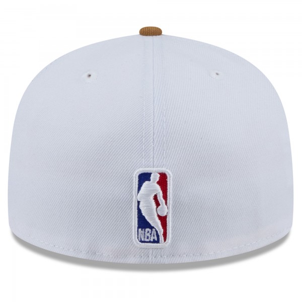 Бейсболка Chicago Bulls New Era 2024/25 City Edition 59FIFTY - White