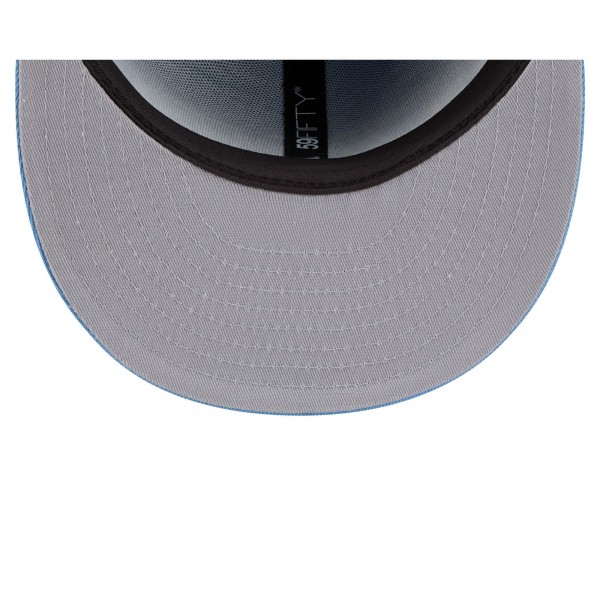 Бейсболка Cleveland Cavaliers New Era 2024/25 City Edition 59FIFTY - Light Blue