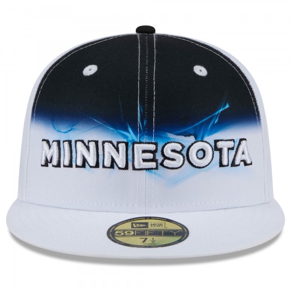 Бейсболка Minnesota Timberwolves New Era 2024/25 City Edition 59FIFTY - White