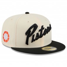 Бейсболка Detroit Pistons New Era 2024/25 City Edition 59FIFTY - Tan