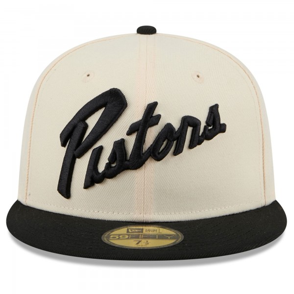 Бейсболка Detroit Pistons New Era 2024/25 City Edition 59FIFTY - Tan