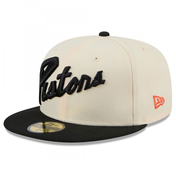 Бейсболка Detroit Pistons New Era 2024/25 City Edition 59FIFTY - Tan