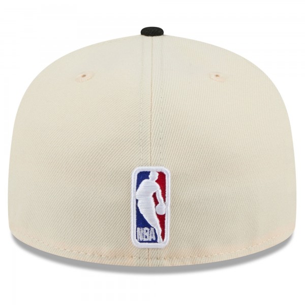 Бейсболка Detroit Pistons New Era 2024/25 City Edition 59FIFTY - Tan