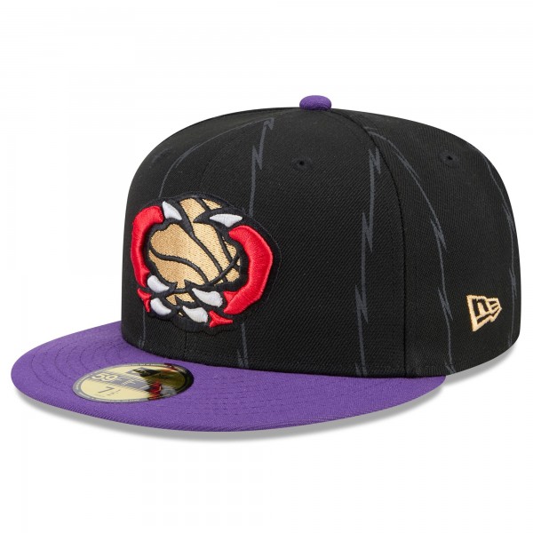 Бейсболка Toronto Raptors New Era 2024/25 City Edition 59FIFTY - Black