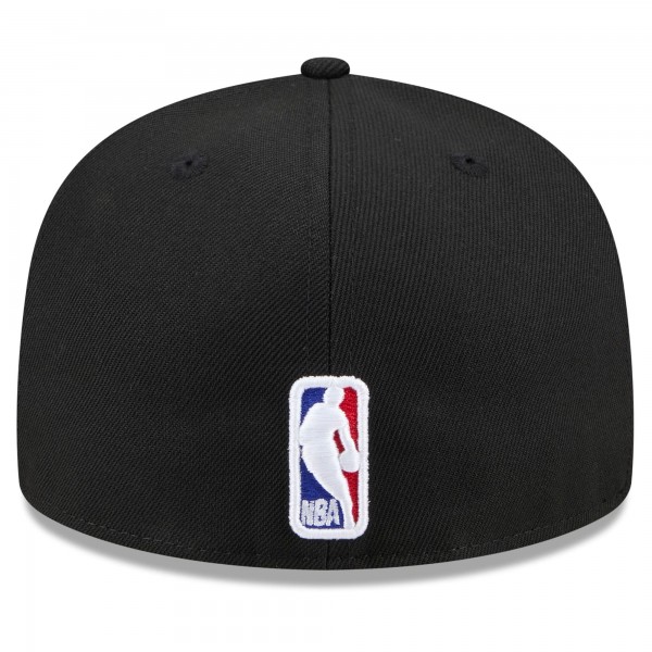 Бейсболка Portland Trail Blazers New Era 2024/25 City Edition 59FIFTY - Black