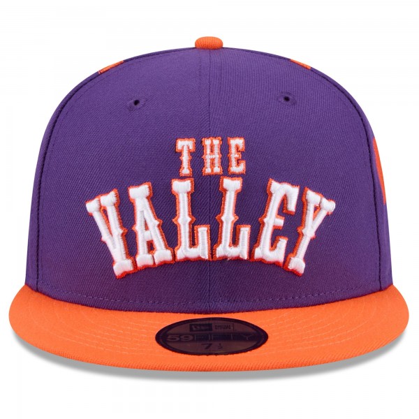 Бейсболка Phoenix Suns New Era 2024/25 City Edition 59FIFTY - Purple
