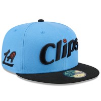 Бейсболка LA Clippers New Era 2024/25 City Edition 59FIFTY - Light Blue