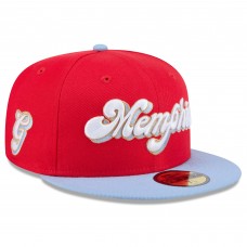 Бейсболка Memphis Grizzlies New Era 2024/25 City Edition 59FIFTY - Red