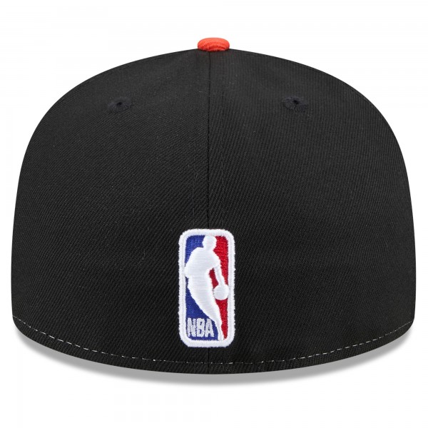 Бейсболка Oklahoma City Thunder New Era 2024/25 City Edition 59FIFTY - Black