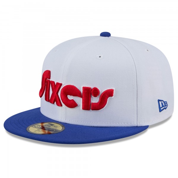 Бейсболка Philadelphia 76ers New Era 2024/25 City Edition 59FIFTY - White